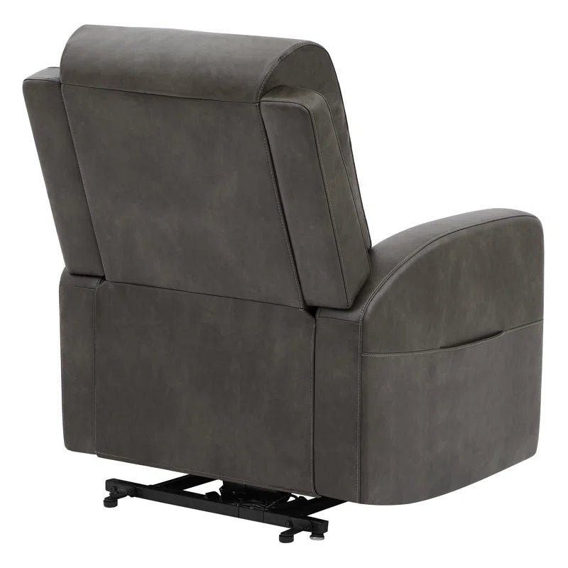 Bellanie Upholstered Lift Assist Power Recliner with Massage and Heated