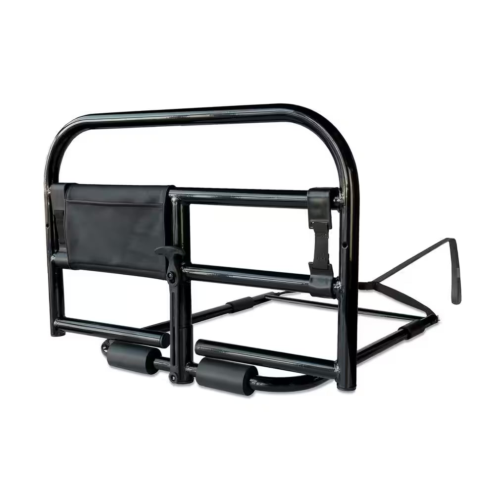 Prime Safety Bed Rail Black – Heavy Duty Support