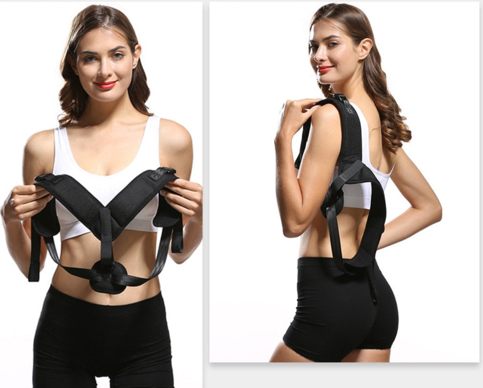 Anti-hunchback posture correction belt