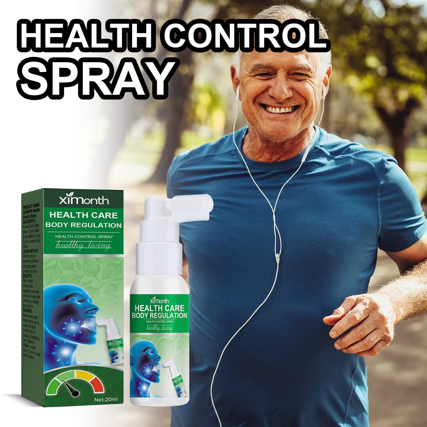 Herbal Care Spray for Effective Dizziness Relief - Body Care Kit