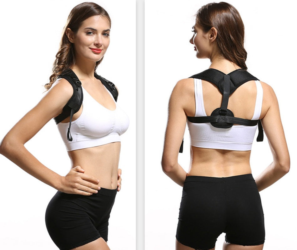 Anti-hunchback posture correction belt