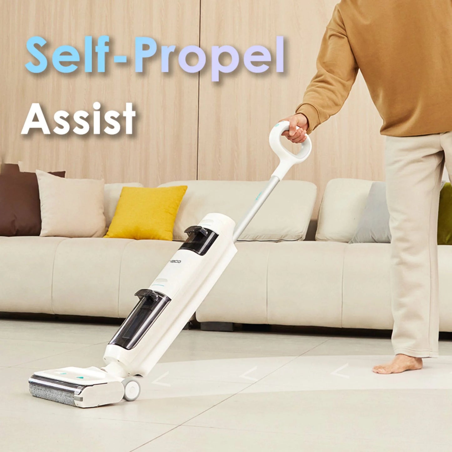 GO H2O Cordless Floor Washer, Mutli-Surface Wet Dry Vacuum / Mop (GH203)
