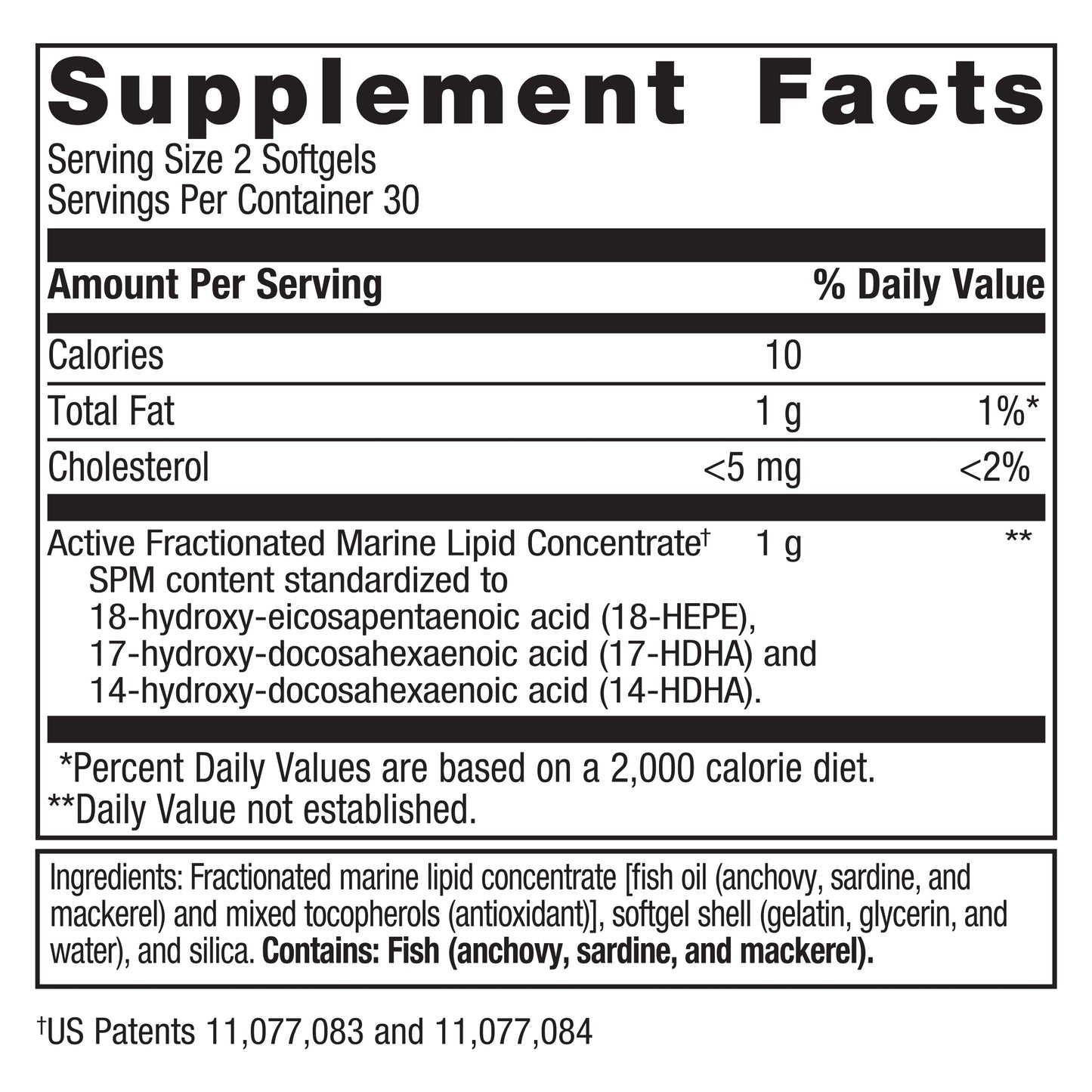SPM Active - Specialized Pro Resolving Mediators for Joint Comfort, Tissue Health & Minor Discomfort Relief* - Non-Gmo - Gluten Free - 60 Softgels