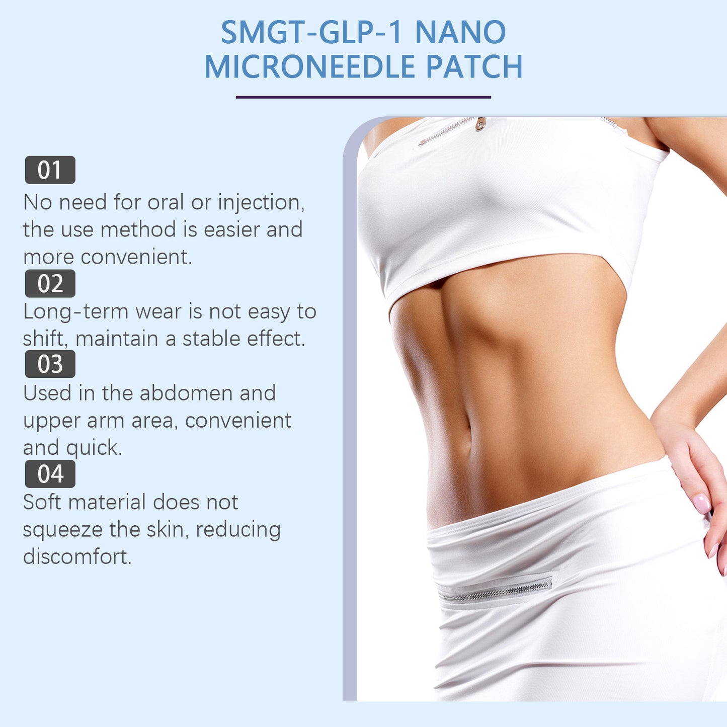 Slimming Microneedle Patch