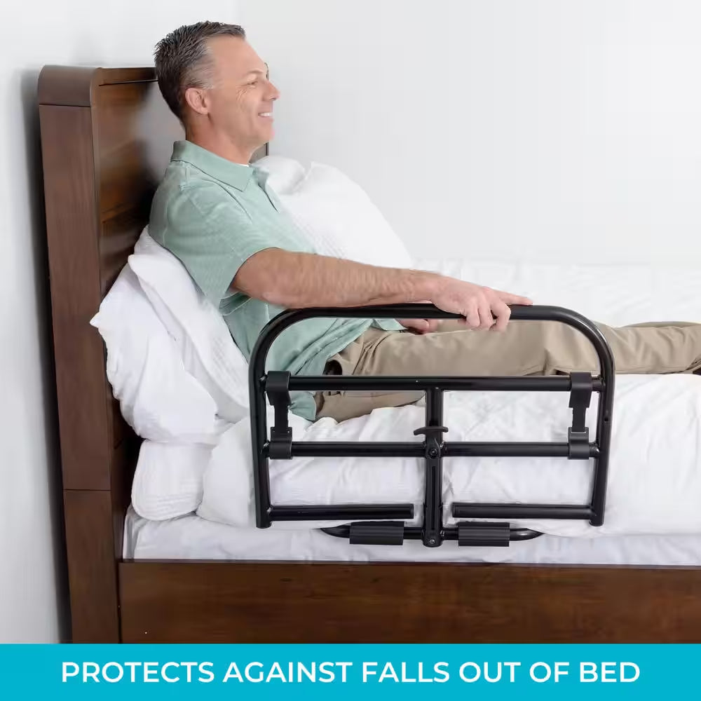 Prime Safety Bed Rail in Black