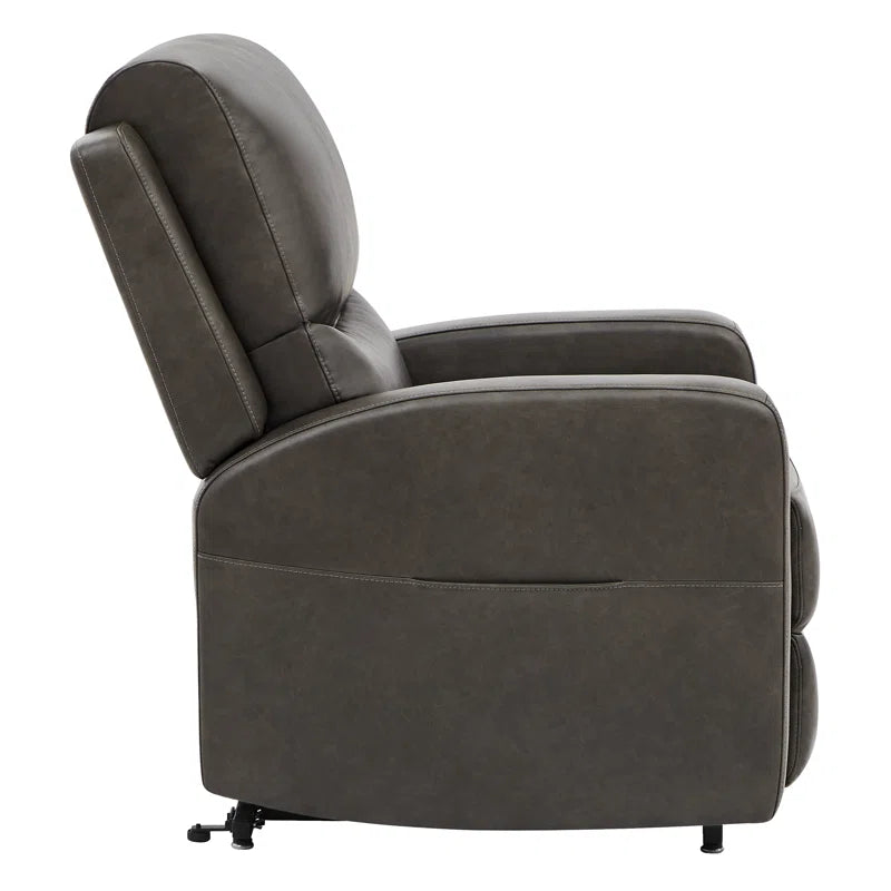 Bellanie Upholstered Lift Assist Power Recliner with Massage and Heated