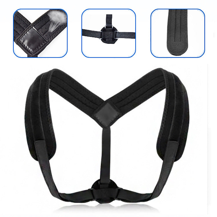Anti-hunchback posture correction belt