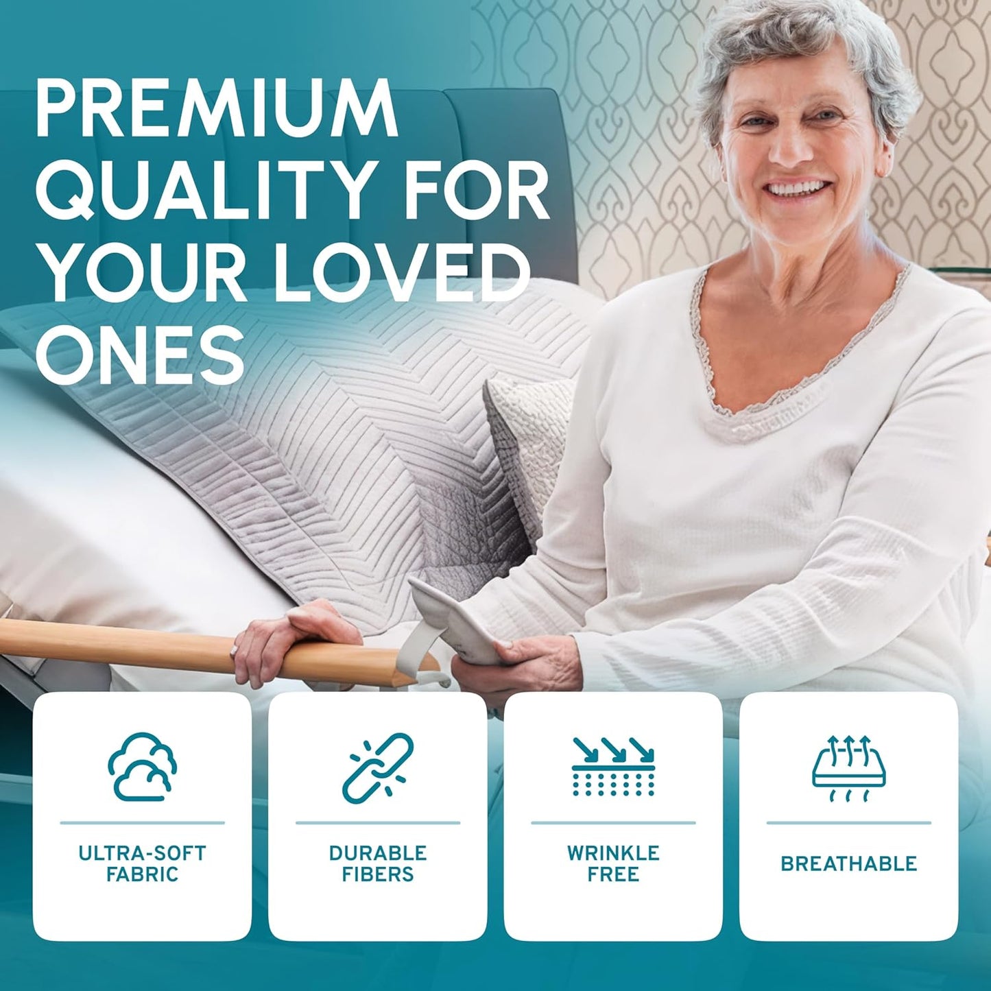 Fitted Hospital Bed Sheets Set of 3, Cotton Fitted Sheet with 200 Thread Count, Soft Standard Sheets for Hospital Bed Size: 36" X 80" X 9"