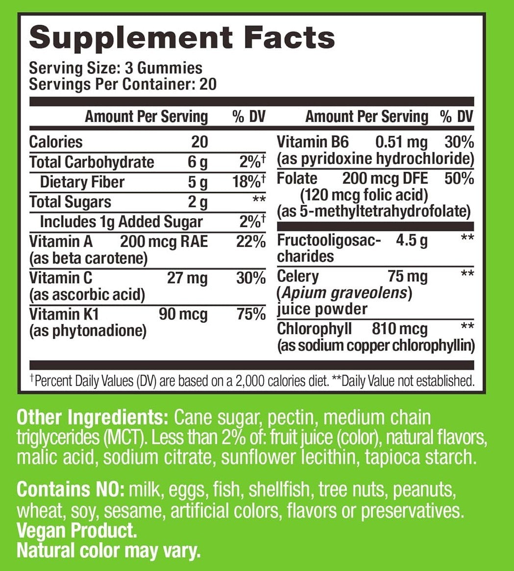 Celery Juice Gummies