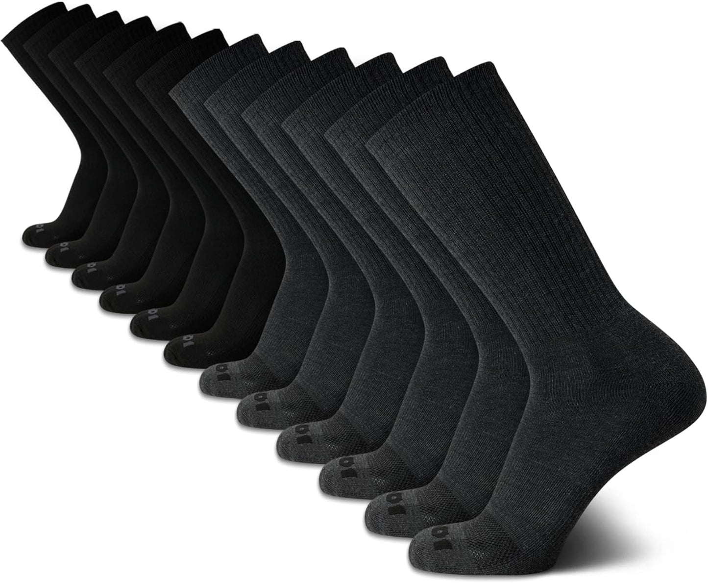 Buy Men's Crew Socks 12-Pack for Comfort & Performance