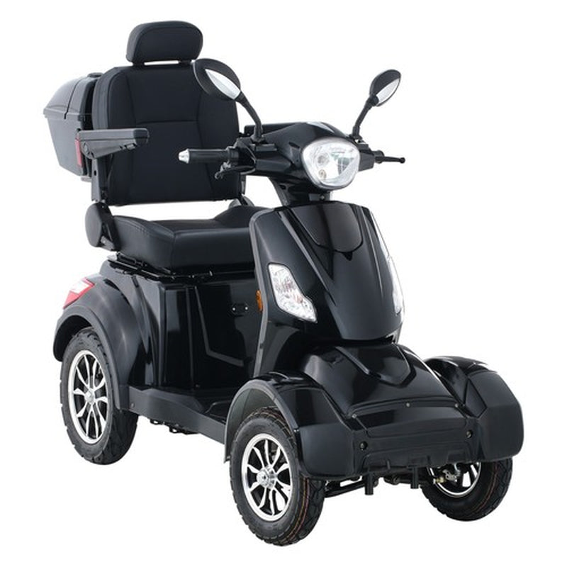 Heavy Duty 4-Wheel Mobility Scooters 31 Miles 3-Speed 800W 500Lbs Capacity