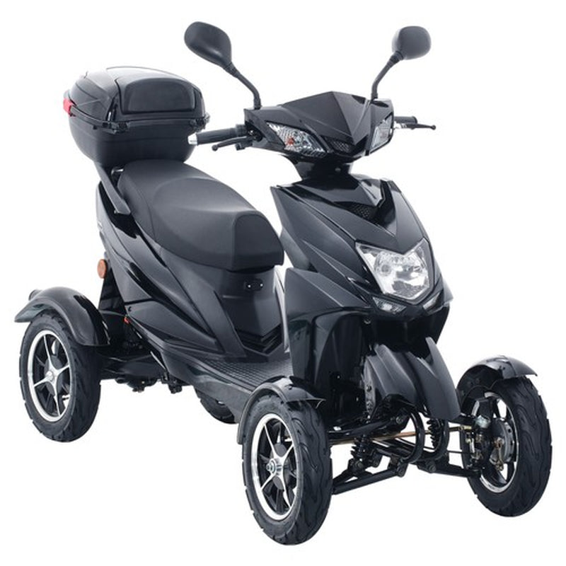 Heavy Duty 4-Wheel Mobility Scooters 40 Miles 3-Speed 500W 450Lbs Capacity