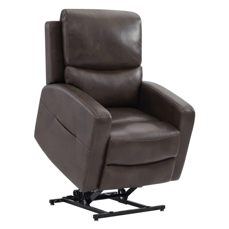 Bellanie Upholstered Lift Assist Power Recliner with Massage and Heated