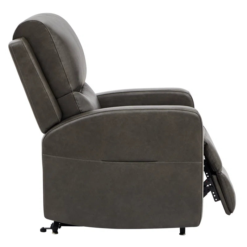 Bellanie Upholstered Lift Assist Power Recliner with Massage and Heated