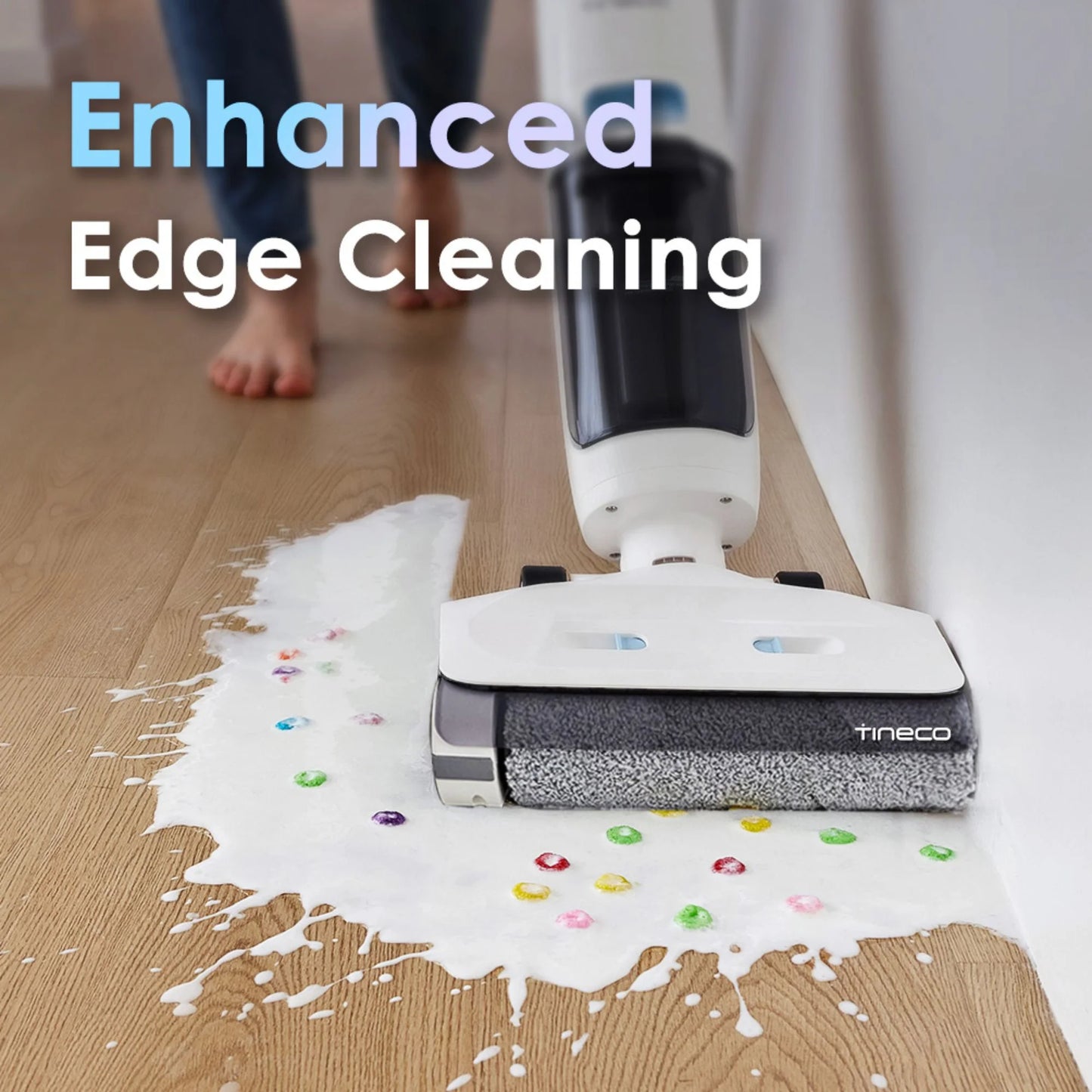 GO H2O Cordless Floor Washer, Mutli-Surface Wet Dry Vacuum / Mop (GH203)