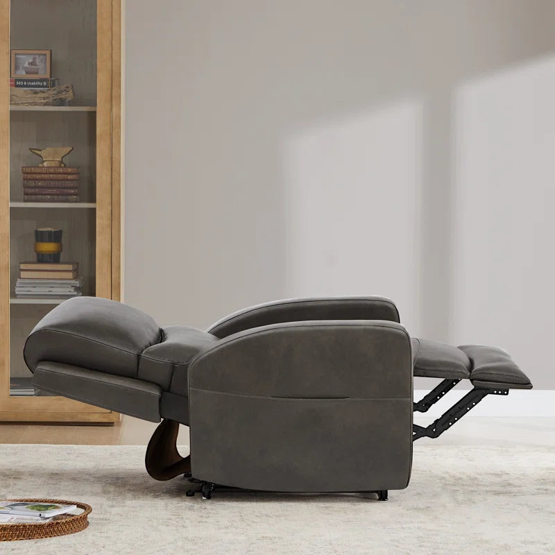 Bellanie Upholstered Lift Assist Power Recliner with Massage and Heated
