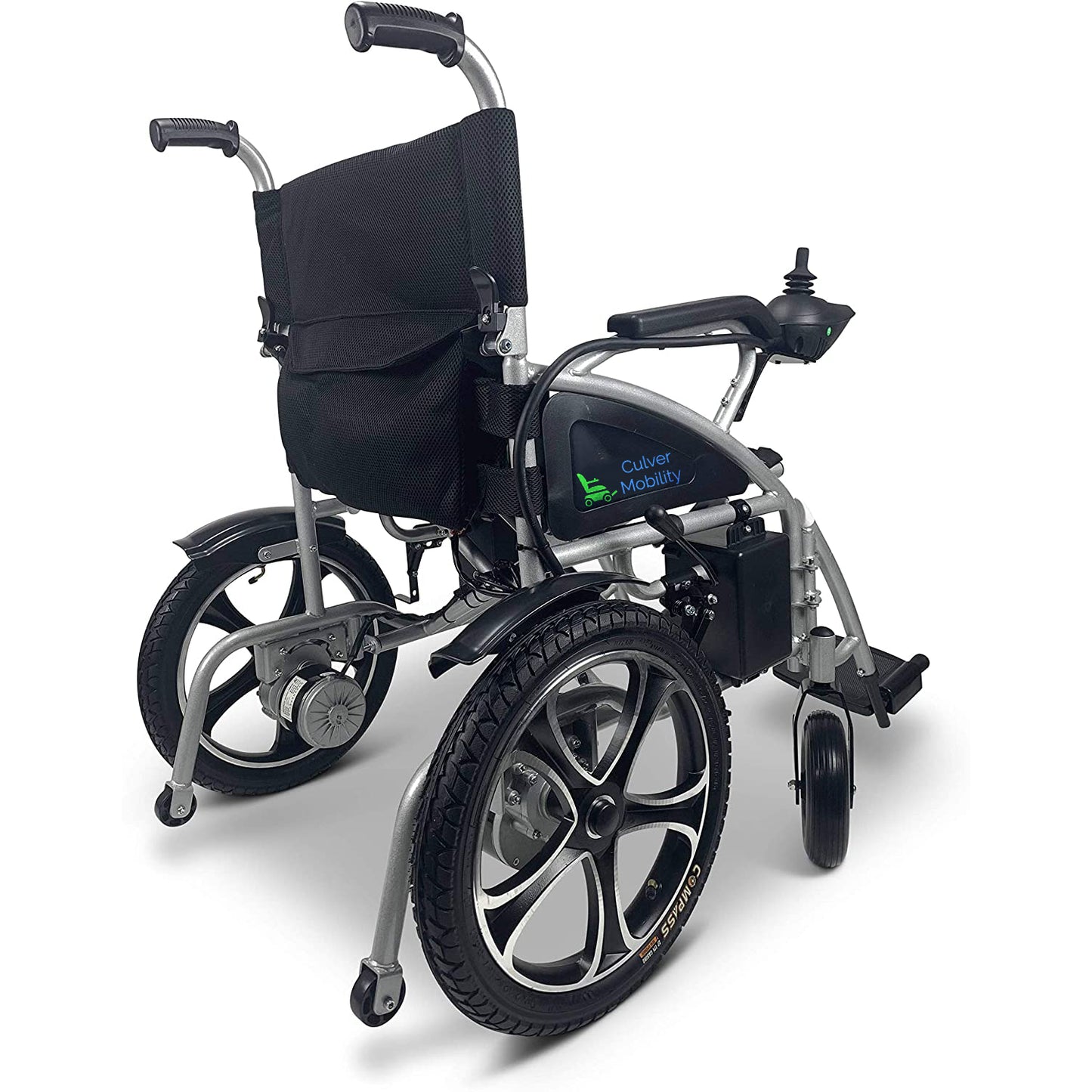 - ARTEMIS - Electric Power Foldable Lightweight Wheelchair FDA Approved 265Lbs -500W- 13Miles (Black Lithium)