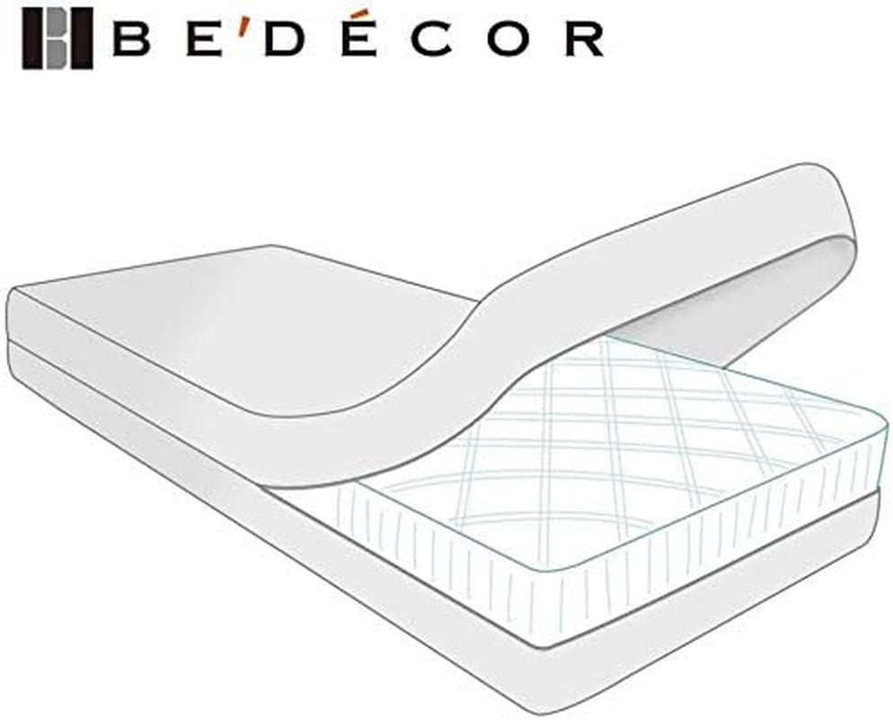 Zippered Twin XL Mattress Protector Cover for 10"-13" Depth Mattress,Fully Encased Liquid Proof Urine Pee Protection Breathable Smooth Incontinence Pet Baby Potty Training