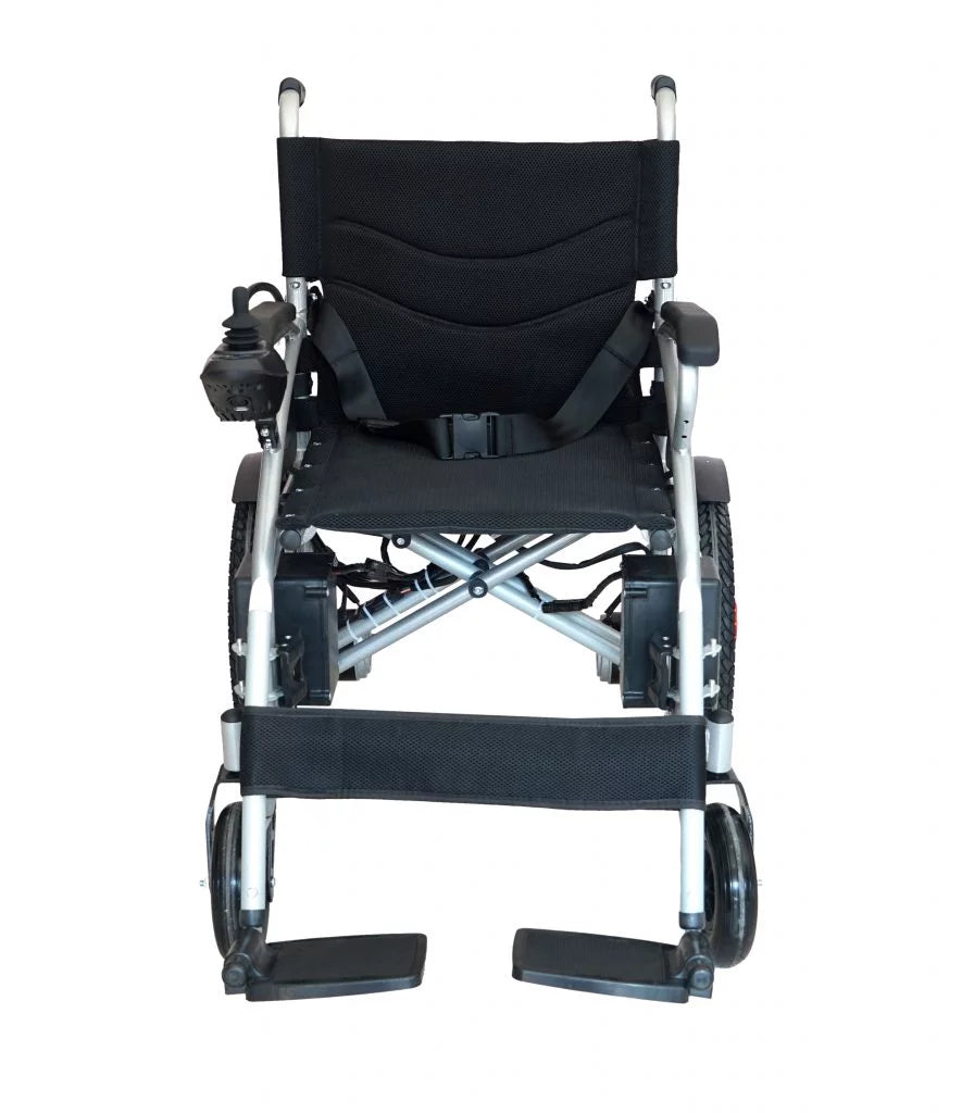 - ARTEMIS - Electric Power Foldable Lightweight Wheelchair FDA Approved 265Lbs -500W- 13Miles (Black Lithium)