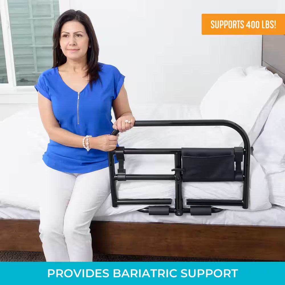 Prime Safety Bed Rail in Black