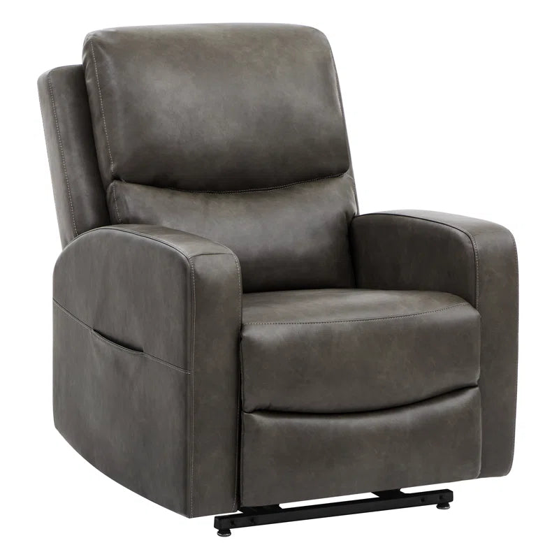 Bellanie Upholstered Lift Assist Power Recliner with Massage and Heated