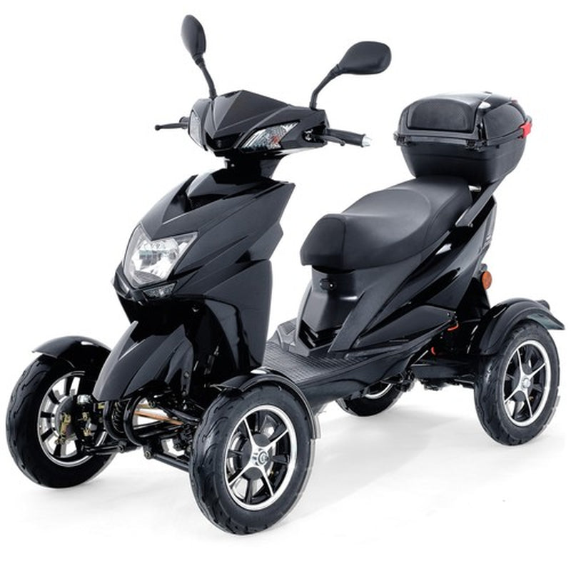 Heavy Duty 4-Wheel Mobility Scooters 40 Miles 3-Speed 500W 450Lbs Capacity