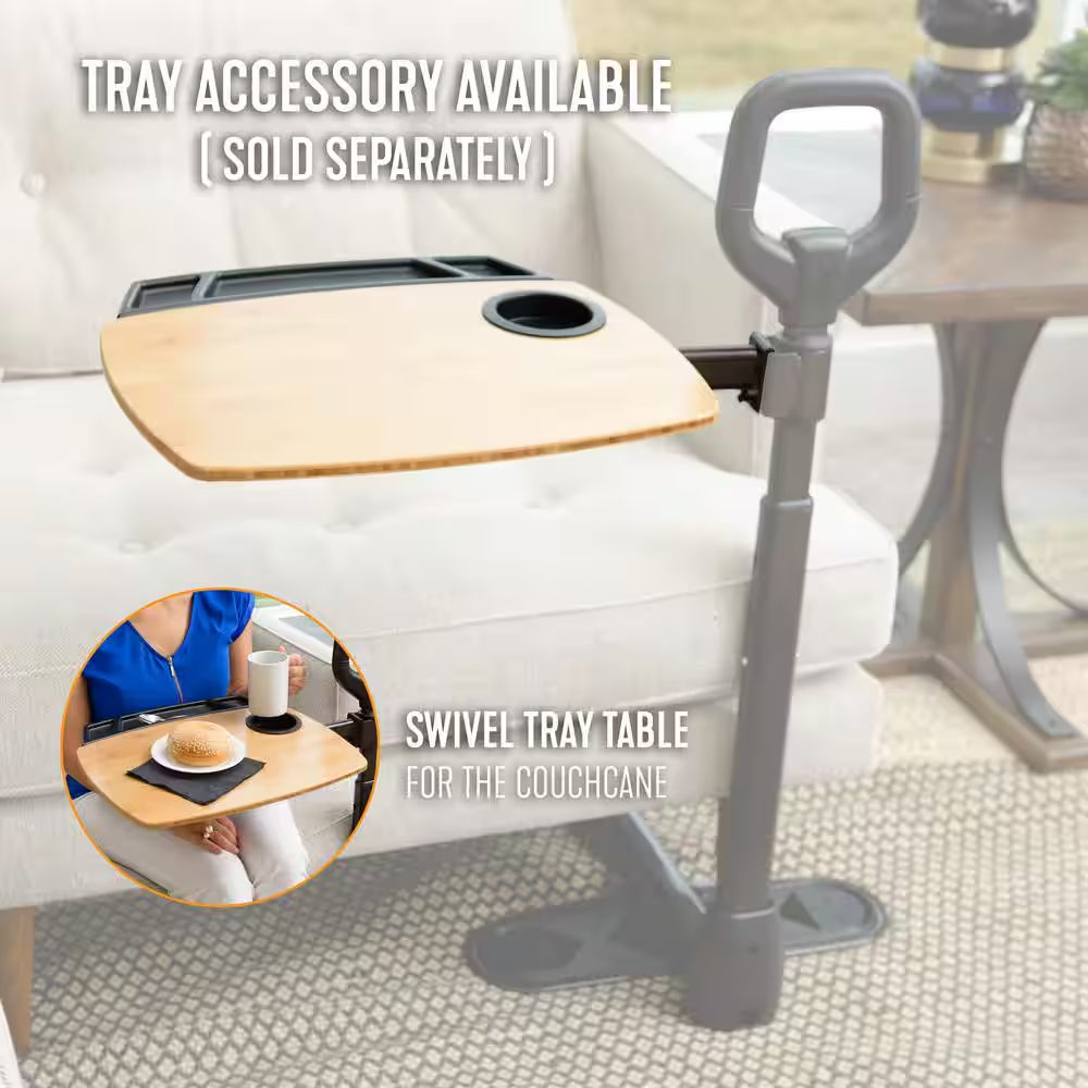 Couch Cane Standing Handle with Pouch