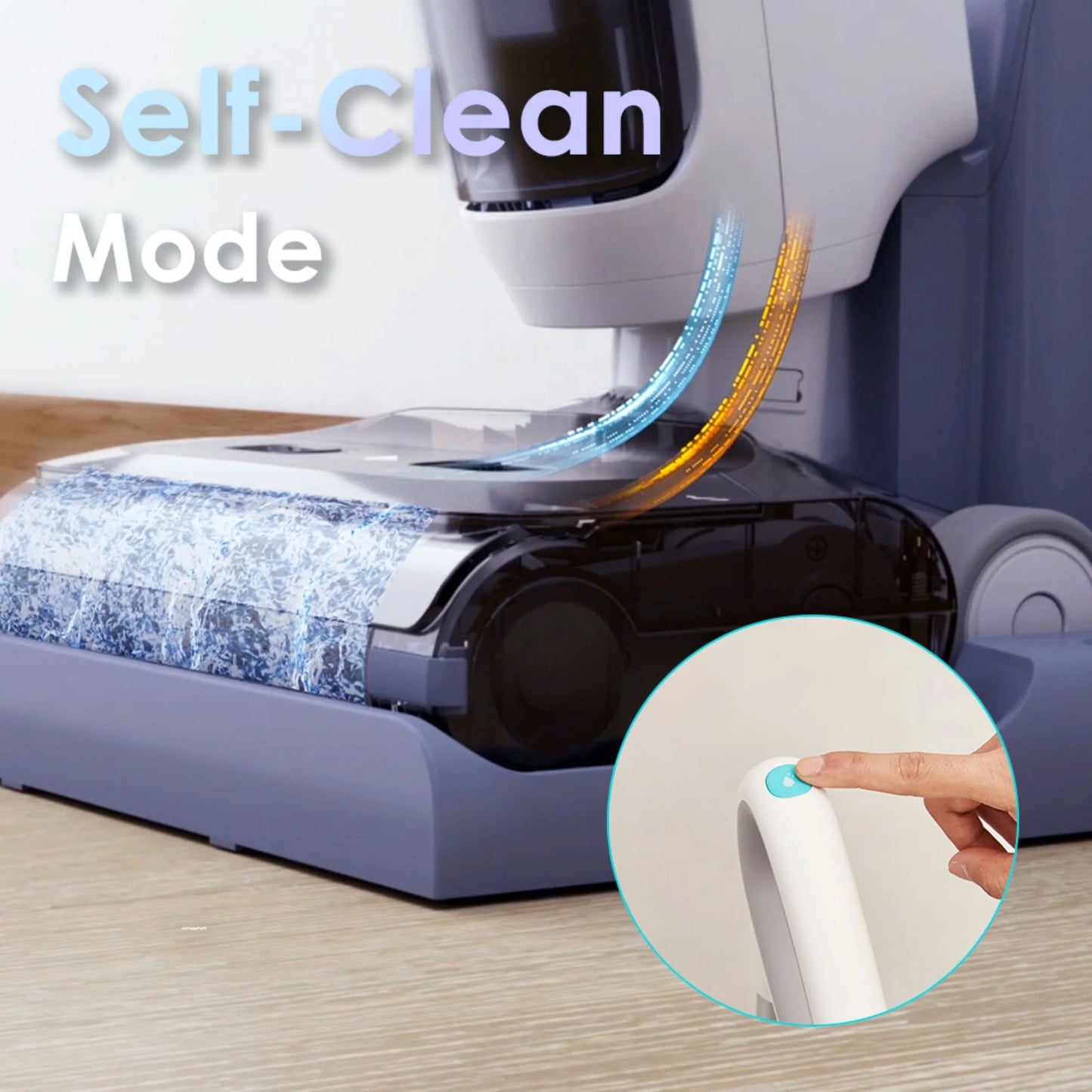 GO H2O Cordless Floor Washer, Mutli-Surface Wet Dry Vacuum / Mop (GH203)
