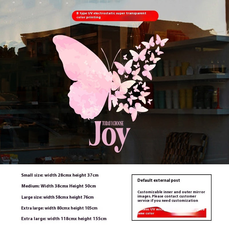 Decorative Glass Window Static Sticker