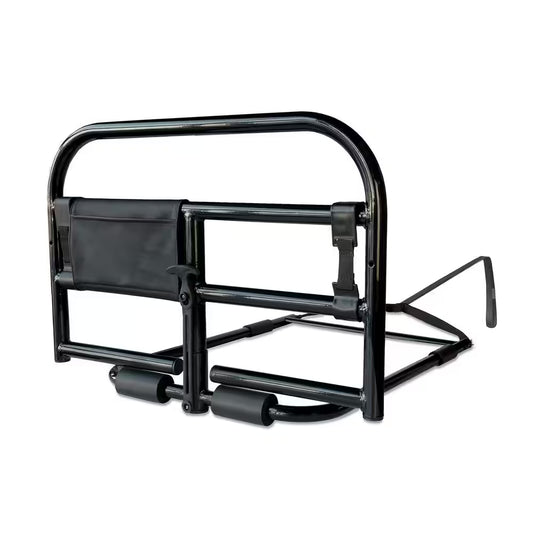 Prime Safety Bed Rail Black – Heavy Duty Support