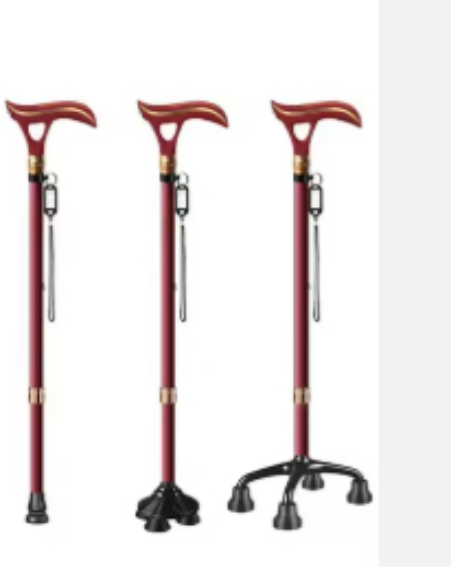 Intelligent Light-emitting Diode Walking Stick For Men And Women