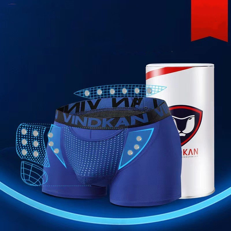 Boxer Ice Silk Bag Magnetic Health Care Underwear – Easeful Living  
