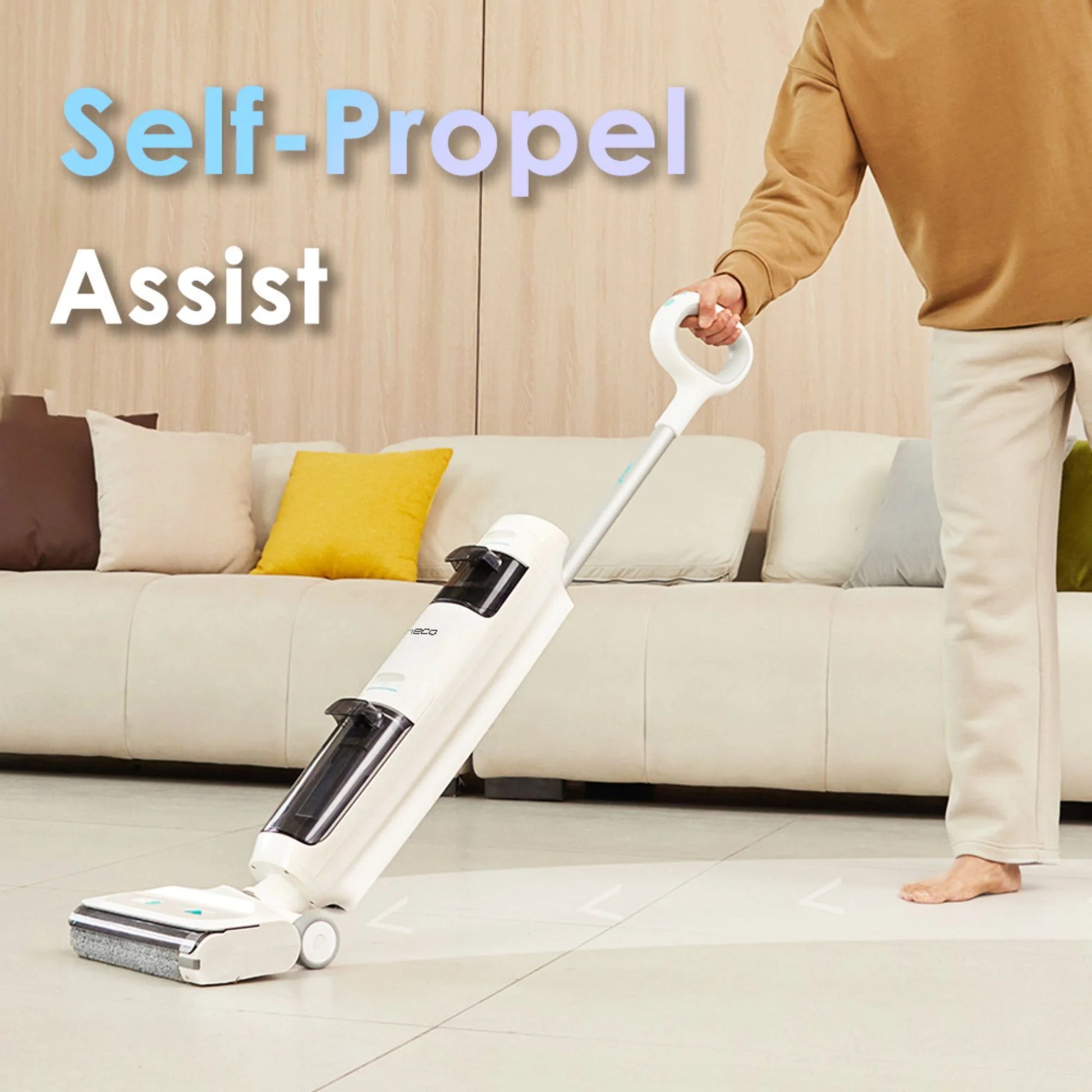 GO H2O Cordless Floor Washer, Mutli-Surface Wet Dry Vacuum / Mop (GH203)