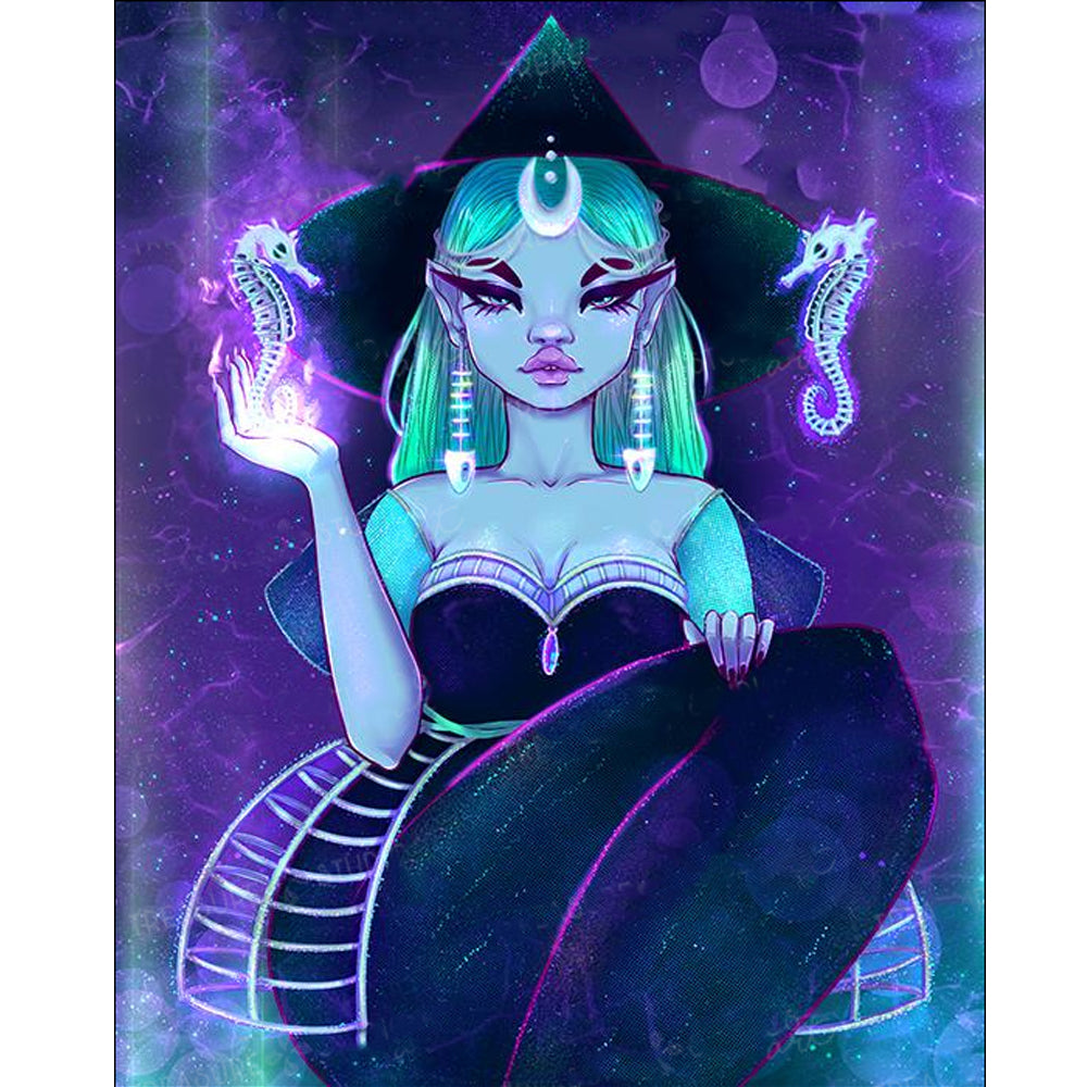 Bone Siren Diamond Painting By Nystique Arts
