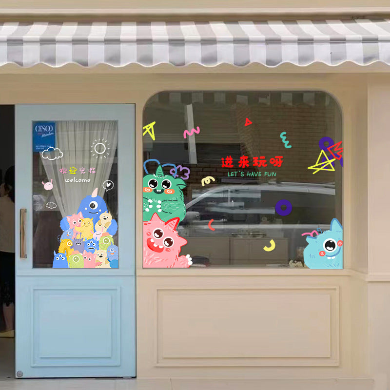 Decorative Glass Window Static Sticker