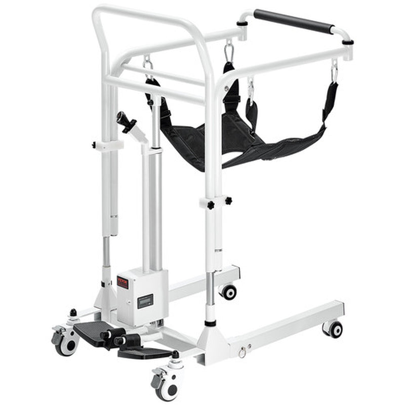 Electric Patient Lift Transfer Chair Folding Lift Adjustable Wheelchair