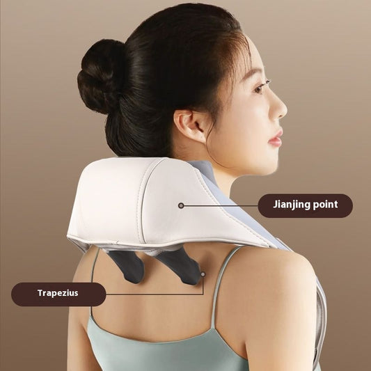 Electric Neck Massager Multifunctional Shoulder Waist Back Massage Instrument