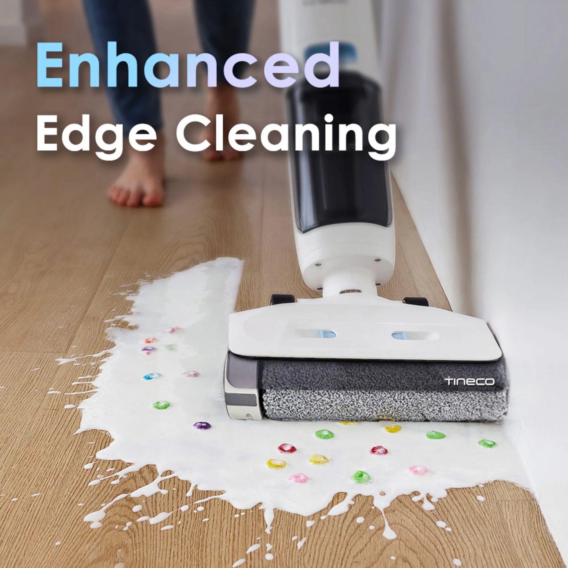GO H2O Cordless Floor Washer, Mutli-Surface Wet Dry Vacuum / Mop (GH203)