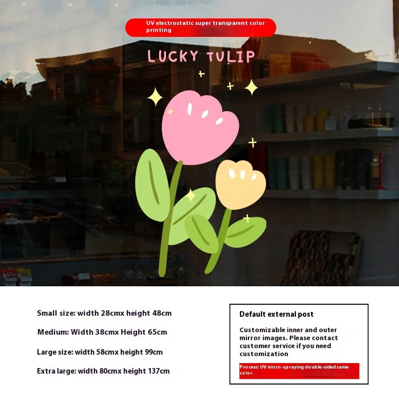 Decorative Glass Window Static Sticker