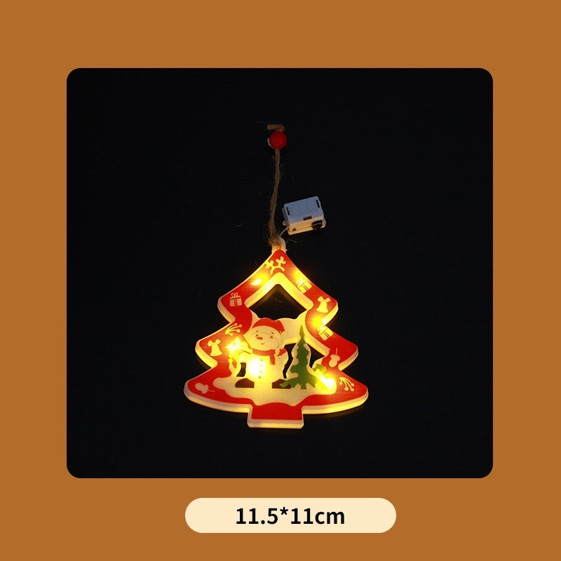Decorative String Lights Christmas House Christmas Tree Pendant