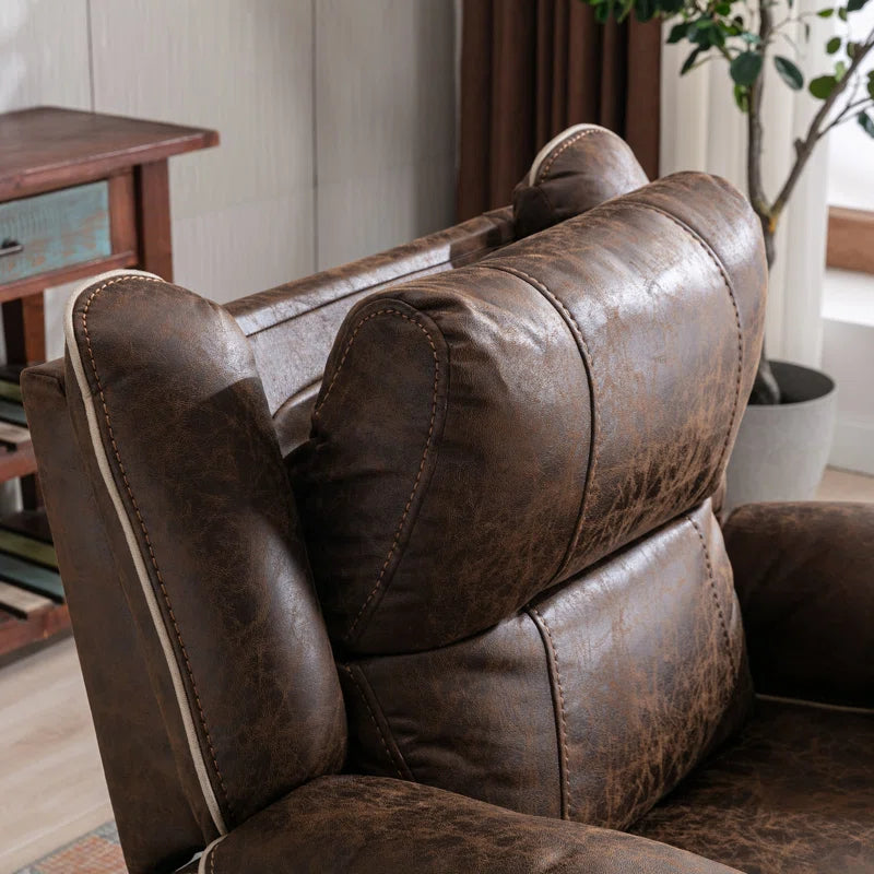 40.2'' Wide Power Lift Recliner Chair with Heat & Massage - Dual Motor Electric Recliner, Adjustable Headrest, Easy Assembly for Elderly & Living Room