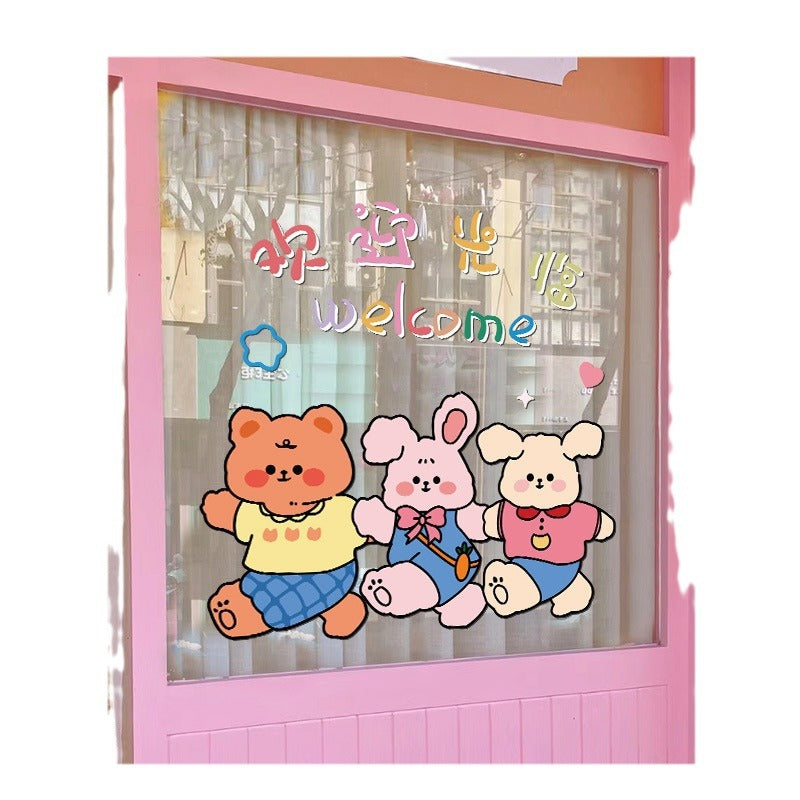 Decorative Glass Window Static Sticker