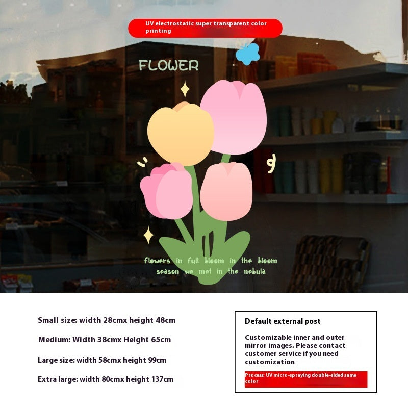 Decorative Glass Window Static Sticker