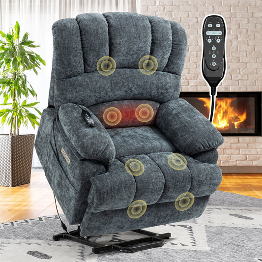 Buy Power Lift Recliner Chair – Oversized & Heated Comfort

