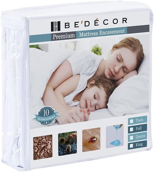 Zippered Twin XL Mattress Protector – Waterproof Cover