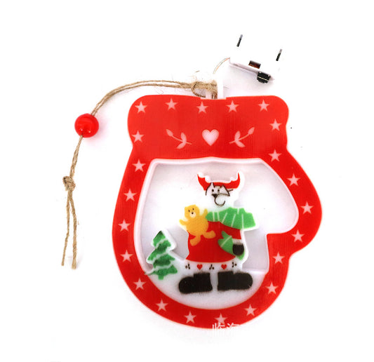 Decorative String Lights Christmas House Christmas Tree Pendant