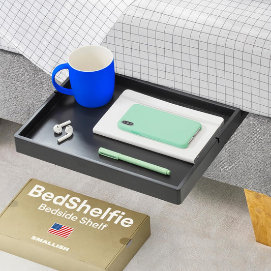 Bedside Shelf for Bunk Bed & Dorm Room Essentials – Space-Saving Solution