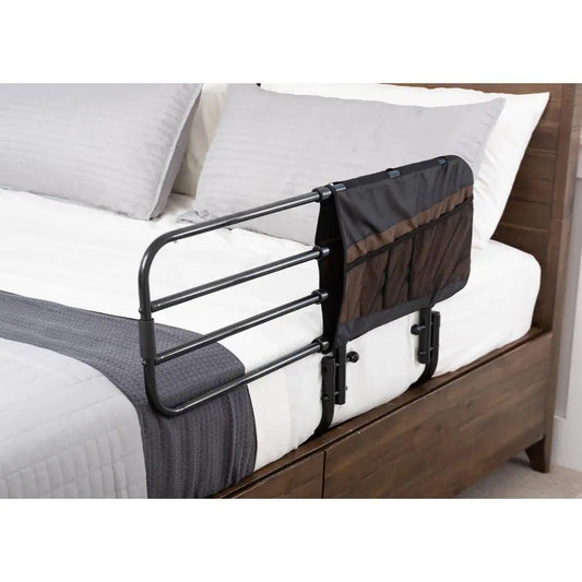  Adjustable Bed Rail with Pouch – Safe Sleep Support