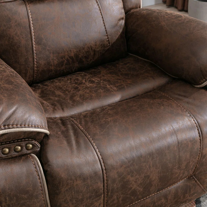 40.2'' Wide Power Lift Recliner Chair with Heat & Massage - Dual Motor Electric Recliner, Adjustable Headrest, Easy Assembly for Elderly & Living Room